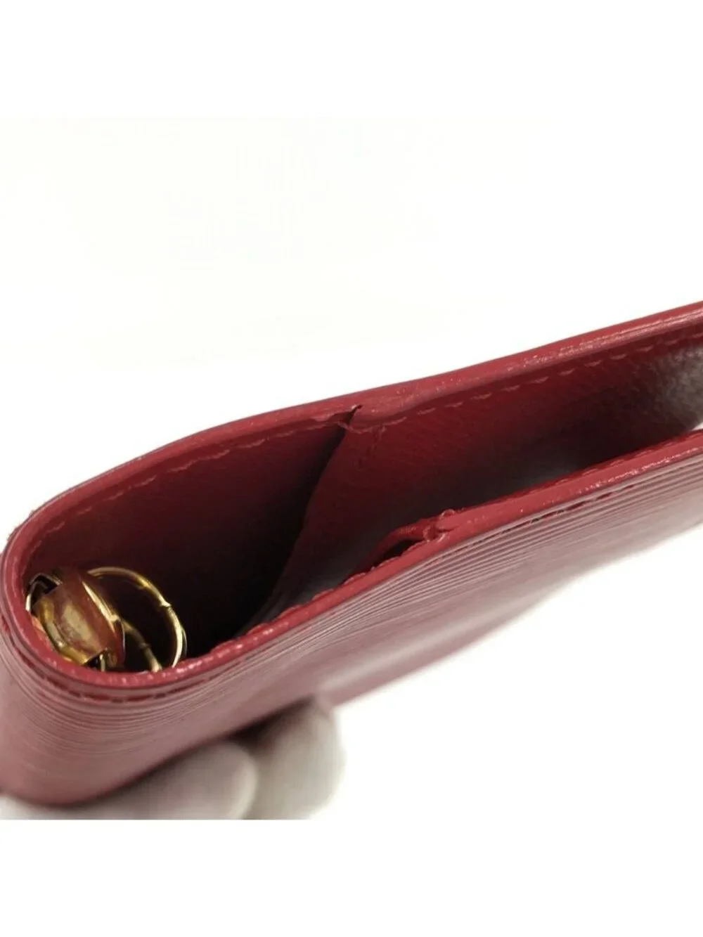 Louis Vuitton Agenda PM Notebook Cover Epi Castilian Red